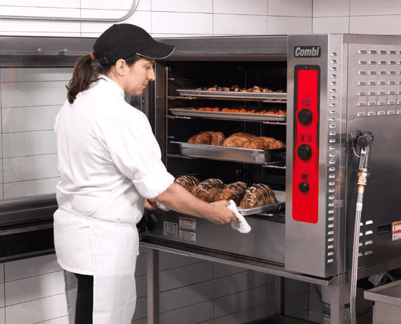 Chef at combi oven-702563a